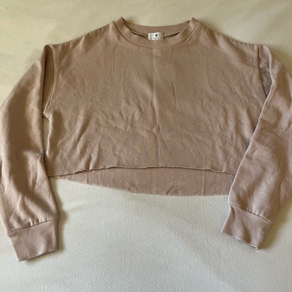 Socialite crop sweater